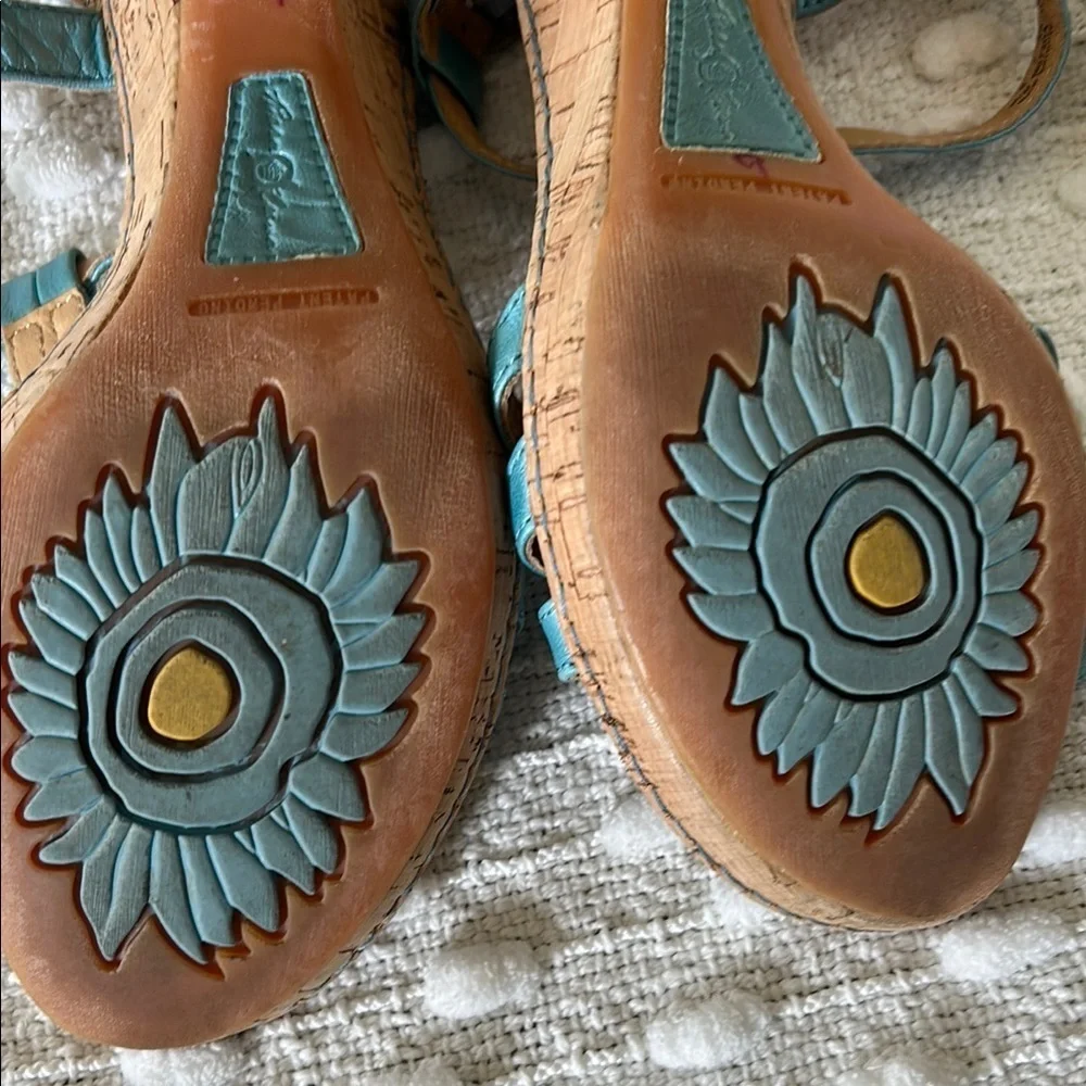 Born Blue Strappy  Sandals for Summer